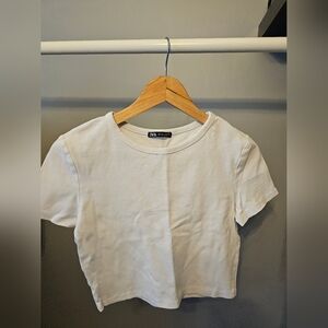 Zara Classic White Tee